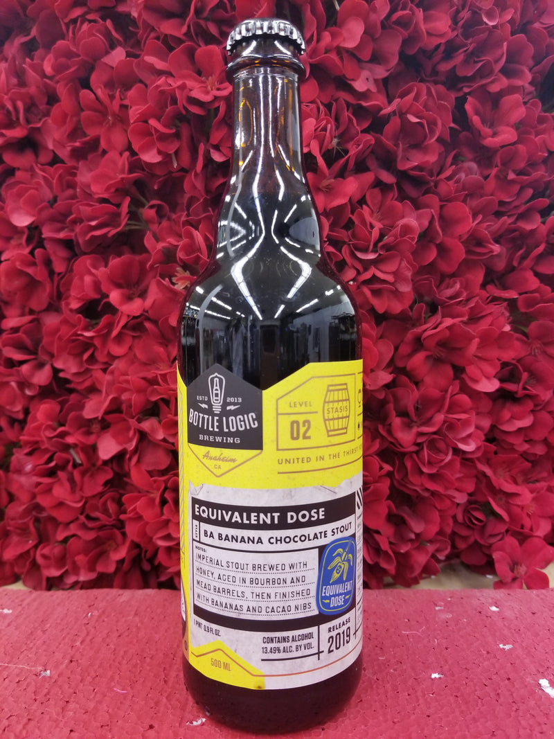 Bottle logic Equivalent Dose Banana chocolate Stout 500ml Limit 1