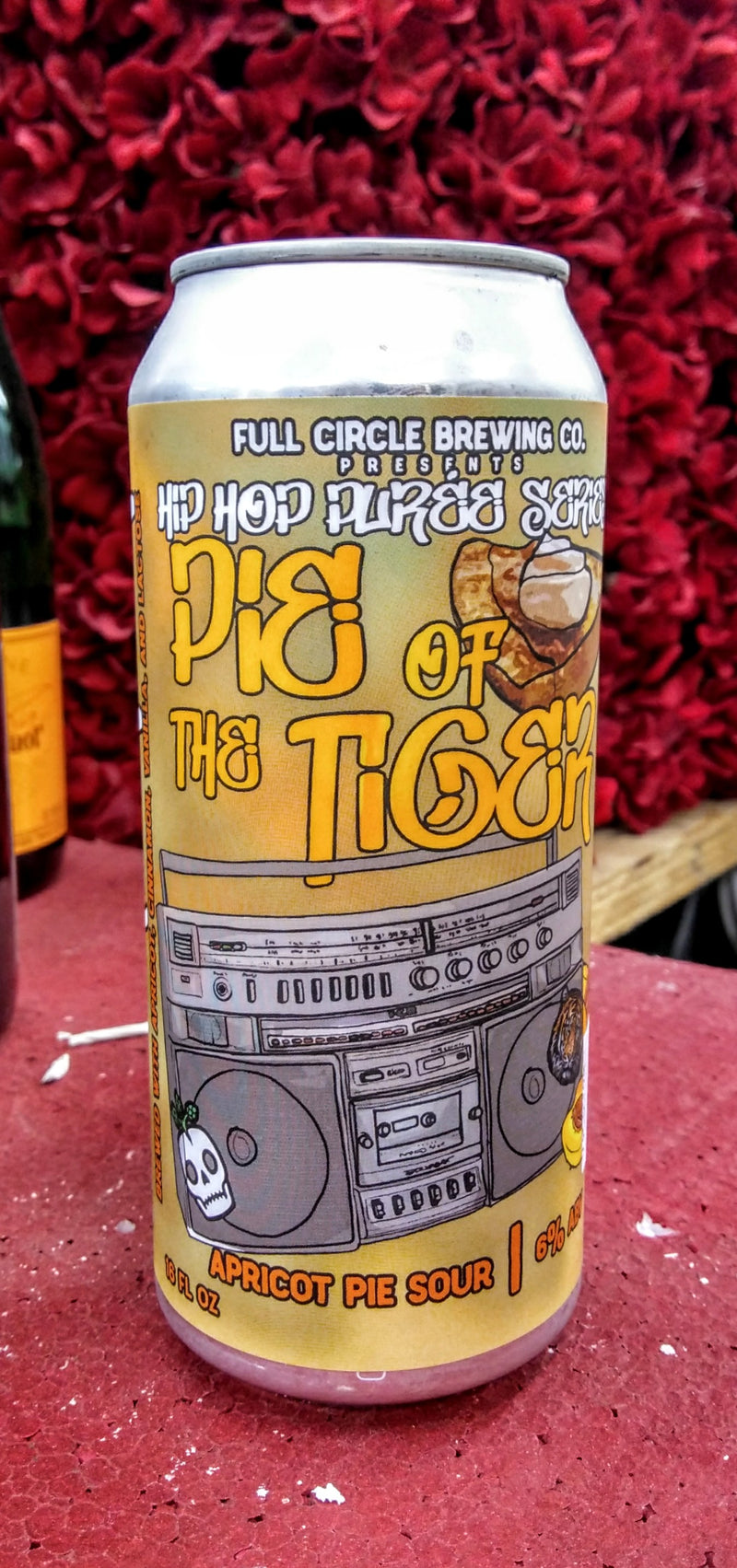 FULL CIRCLE BREWING CO. PIE OF THE TIGER APRICOT PIE SOUR ALE 16oz can