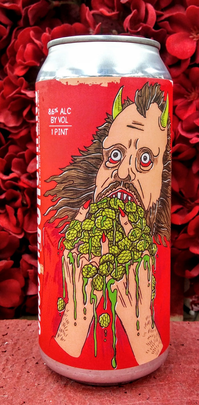 ABOMINATION BREWING CO. ANTHROHOPHAGOUS DOUBLE IPA 16oz can