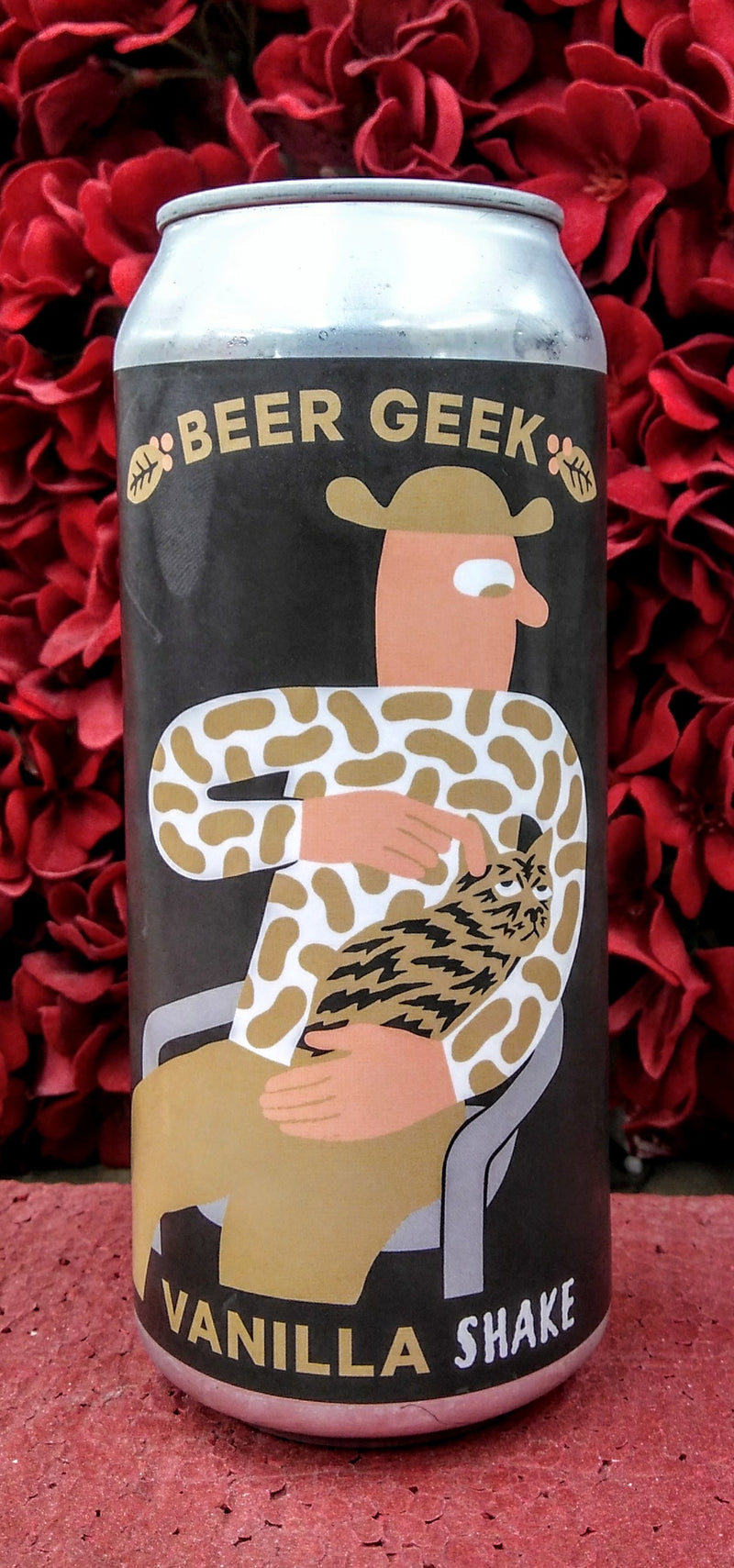 MIKKELLER BREWING BEER GEEK VANILLA SHAKE IMPERIAL STOUT 16oz can