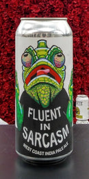 DEVIL'S CANYON BREWING CO. FLUENT IN SARCASM WEST COAST IPA 16oz can