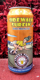 PIZZA PORT BREWING CO. SIDEWALK SURFIN' DOUBLE IPA 16oz can