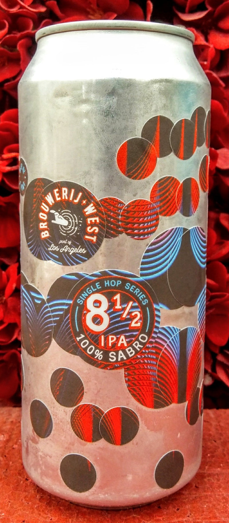 BROUWERIJ WEST SINGLE HOP SERIES 100% SABRO 8 1/2 IPA 16oz can