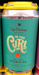 RIP CURRENT BREWING IN THE CURL WEST COAST DOUBLE IPA 12oz can