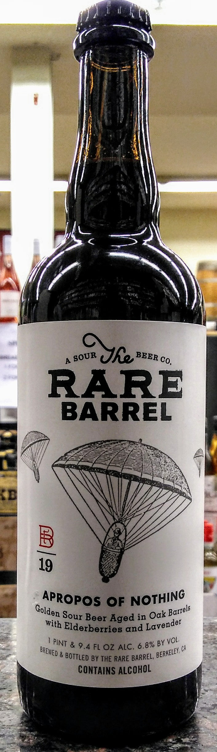 RARE BARREL APROPOS OF NOTHING GOLDEN SOUR BEER 750ml ( LIMIT 1 PER CUSTOMER)