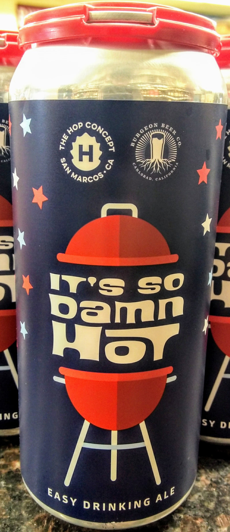 THE HOP CONCEPT IT'S SO DAMN HOT EASY DRINKING ALE 16oz can