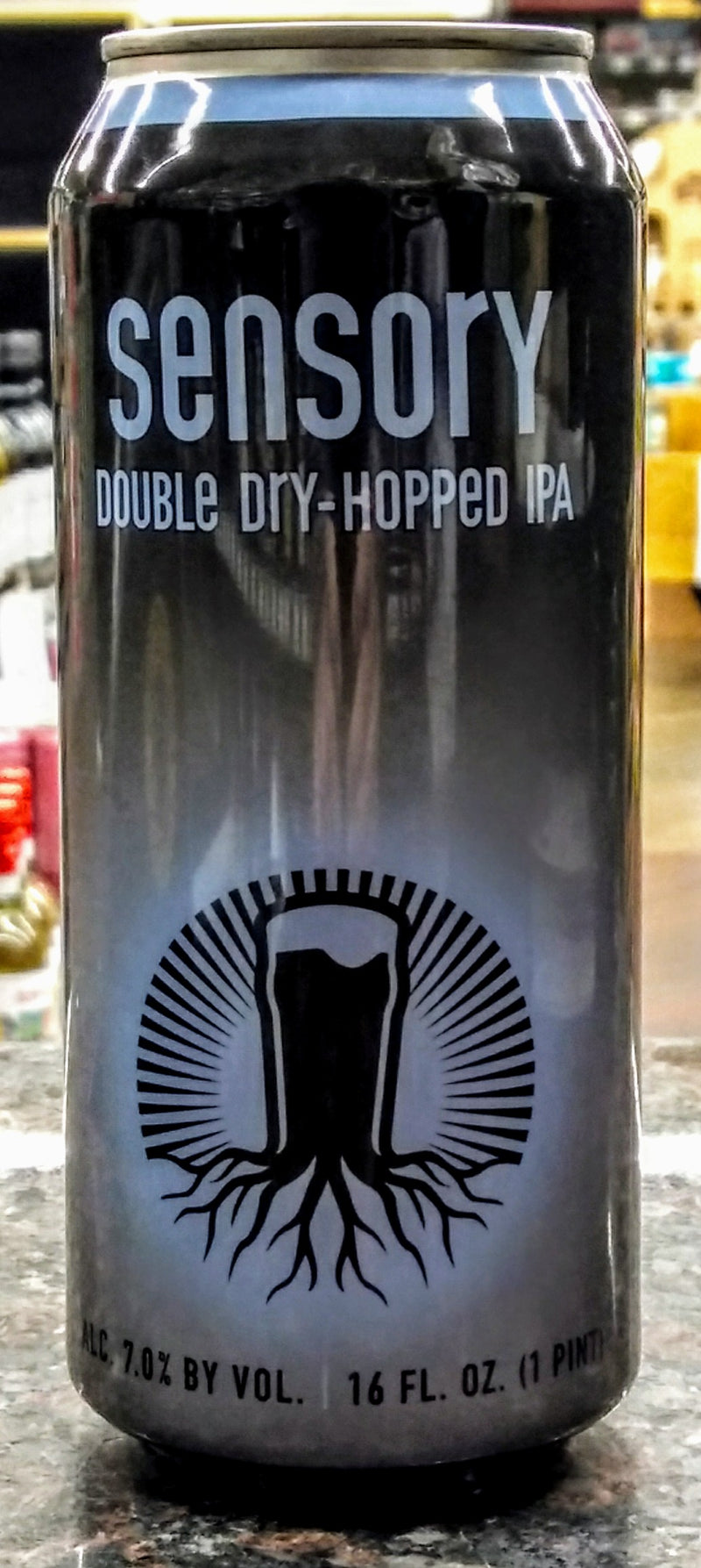 BURGEON BEER CO. SENSORY DOUBLE DRY HOPPED IPA 16oz can