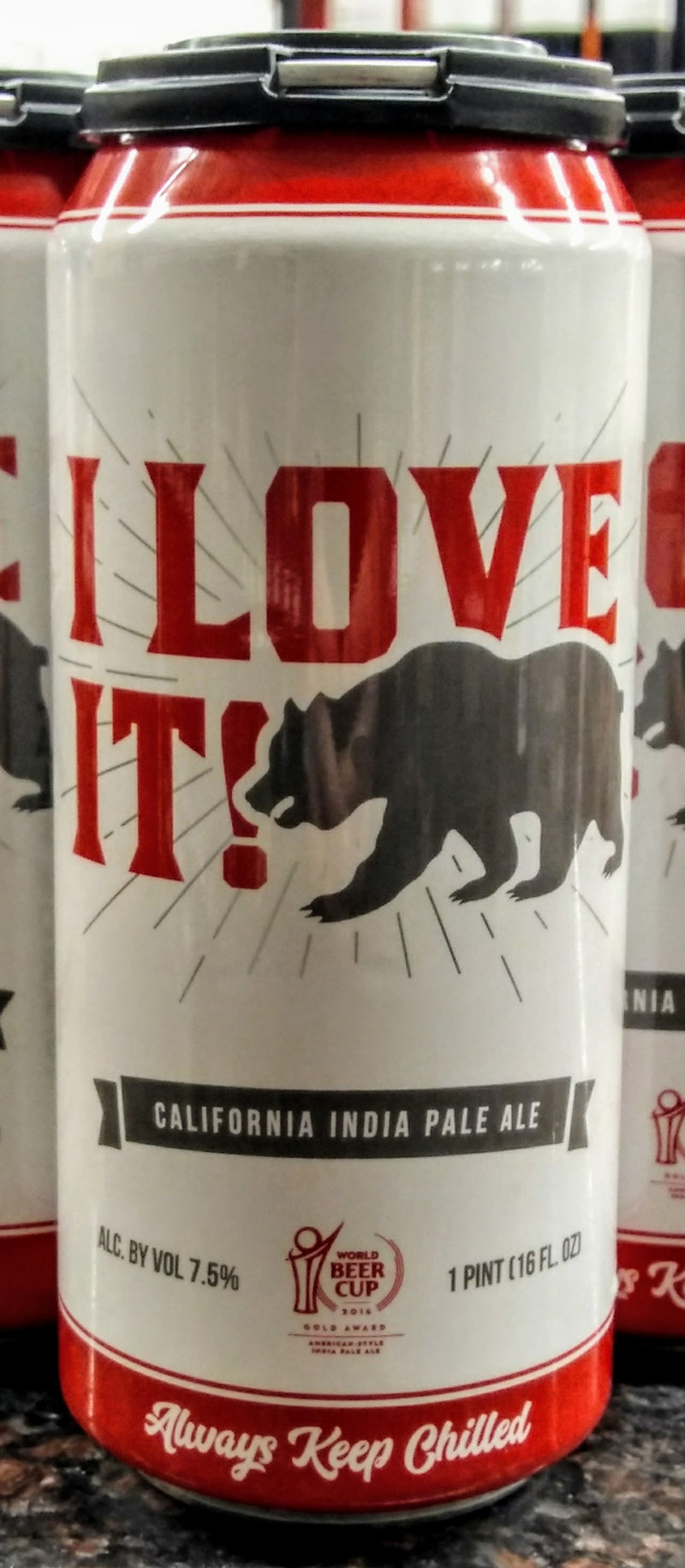 NOBLE ALE WORKS I LOVE IT! IPA 16oz can