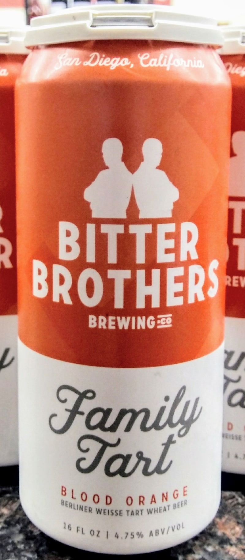 BITTER BROTHERS BREWING CO. FAMILY TART BERLINER WEISSE WHEAT ALE 16oz can