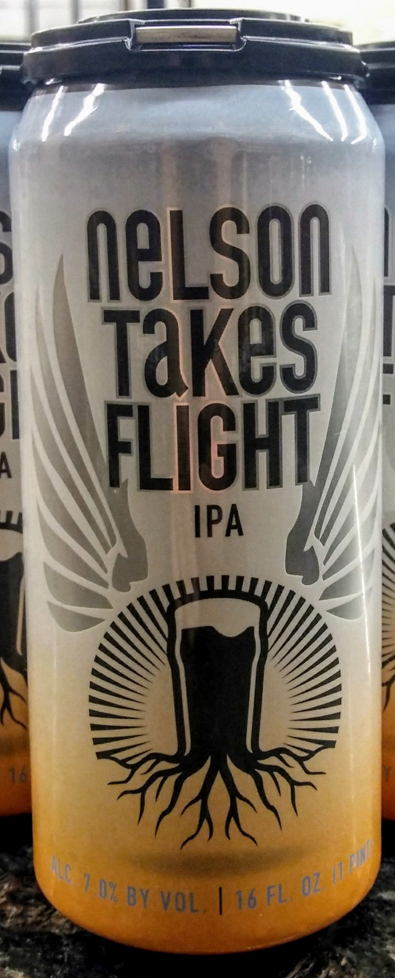 BURGEON BEER CO. NELSON TAKES FLIGHT IPA 16oz can