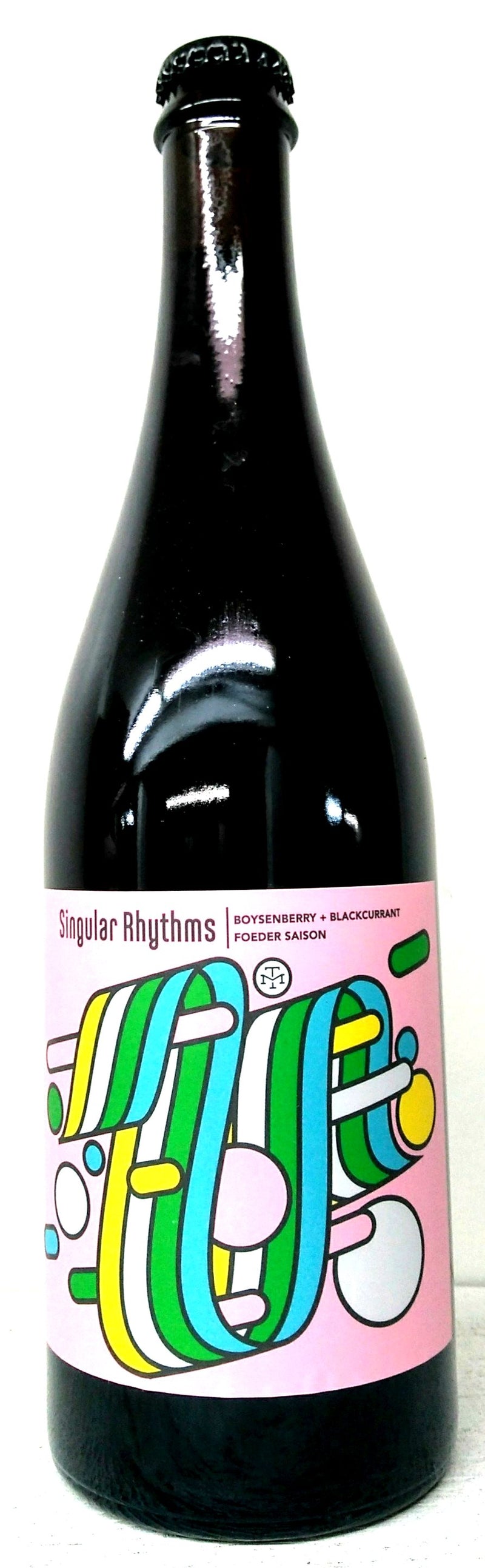 MODERN TIMES BEER SINGULAR RHYTHMS BOYSENBERRY AND BLACKCURRENTS FOEDER SAISON ALE 750ml (LIMIT 1 PER CUSTOMER)