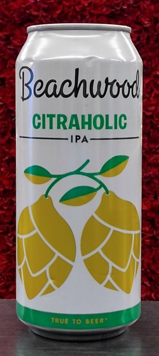 BEACHWOOD BREWING CITRAHOLIC IPA 16oz can
