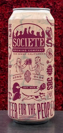 SOCIETE BREWING CO. AGREEABLE FOLK IPA 16oz can