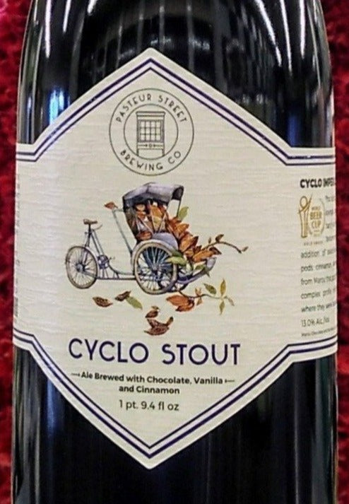 Pasteur Street Brewing Co. Cyclo Stout 750ml VERY RARE (LIMIT 1 PER CUSTOMER)