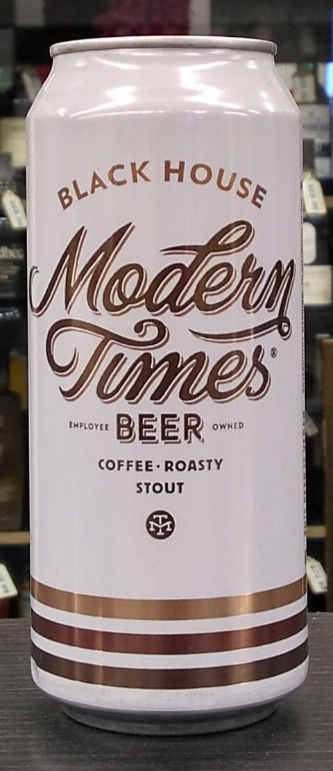MODERN TIMES BEER BLACK HOUSE COFFEE ROASTY STOUT 16oz can