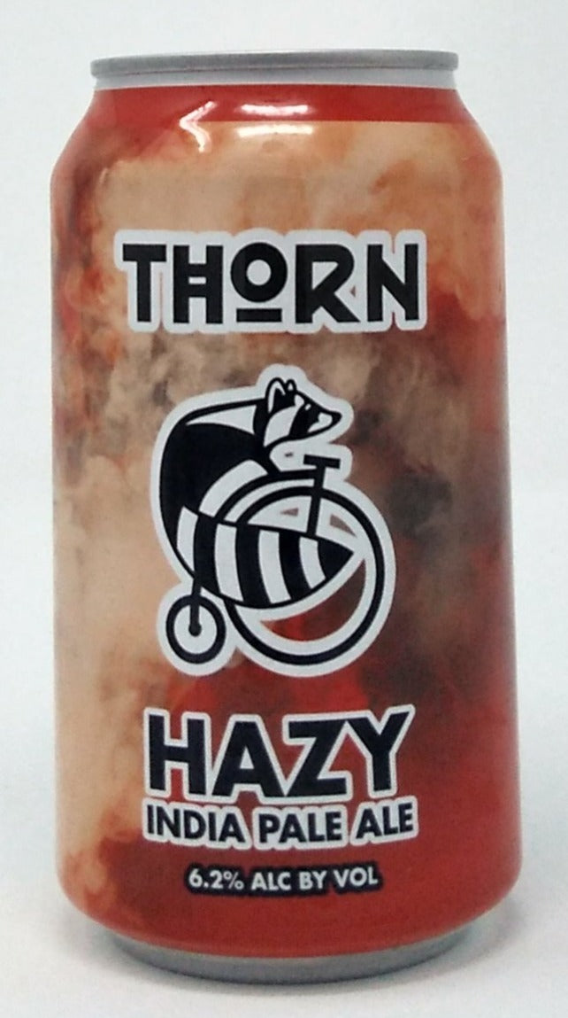 THORN BREWING SHADES OF HAZE SCARLET HAZY IPA 12oz can
