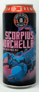 TOPPLING GOLIATH BREWING CO. SCORPIUS MORCHELLA DOUBLE IPA 16oz can