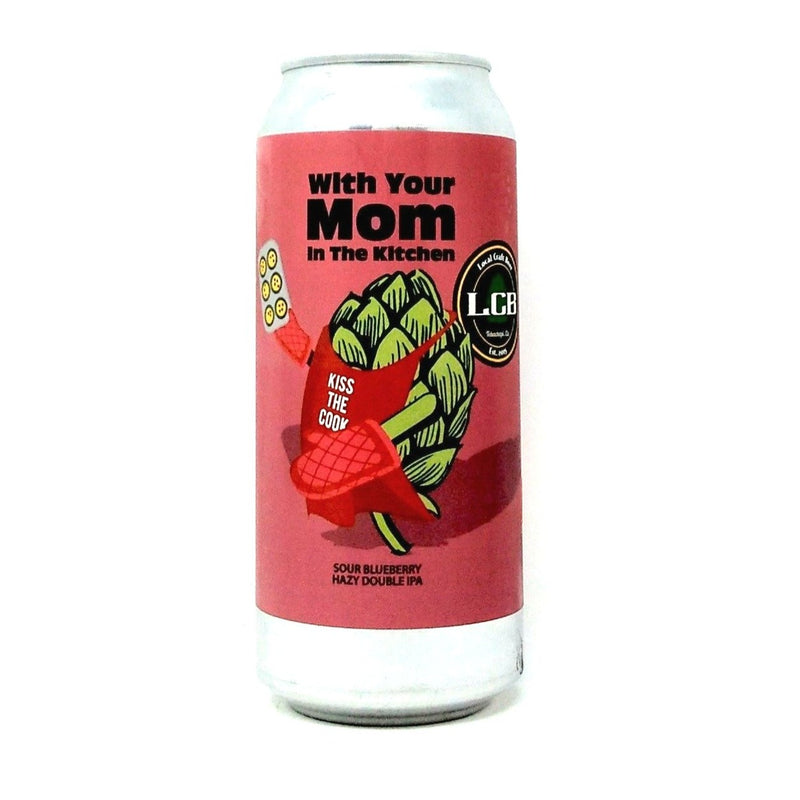 LOCAL CRAFT BEER WITH YOUR MOM SOUR BLUEBERRY DOUBLE HAZY IPA 16oz can