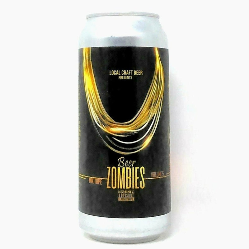 LOCAL CRAFT BEER MIX TAPE BEER ZOMBIES VOL. 5 TRIPLE HAZY IPA 16oz can