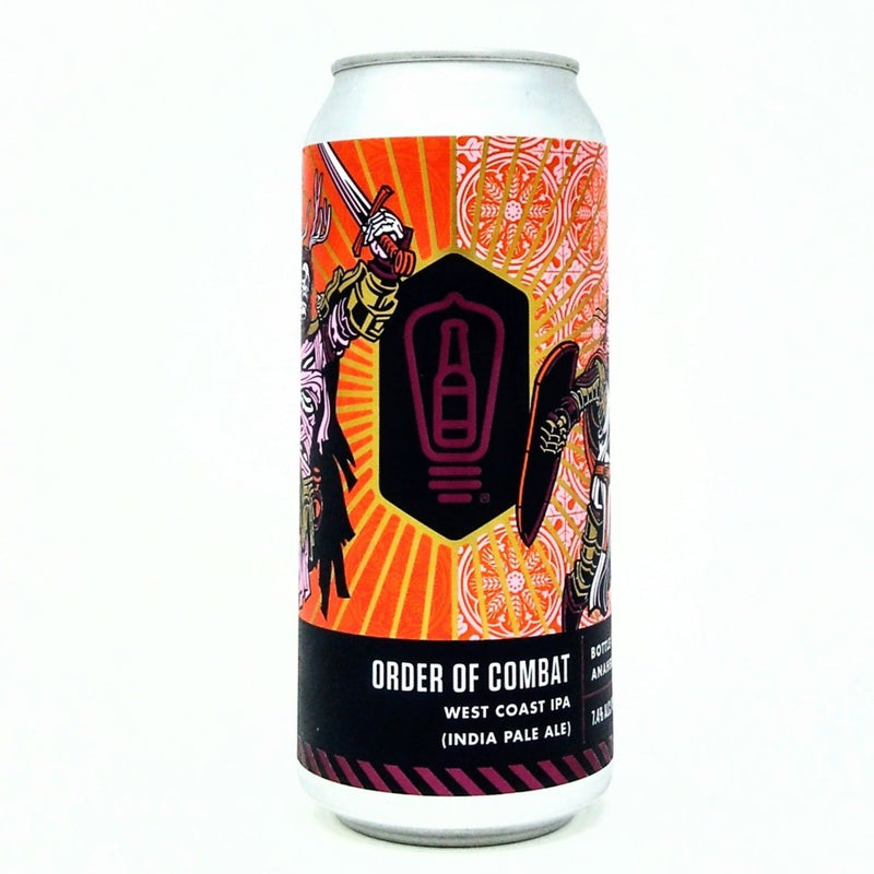 BOTTLE LOGIC BREWING ORDER OF COMBAT WEST COAST IPA 16oz can