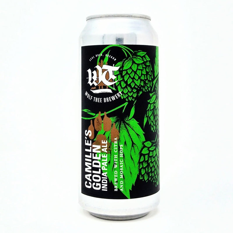 WOLF TREE BREWERY CAMILLE'S GOLDEN IPA 16oz can