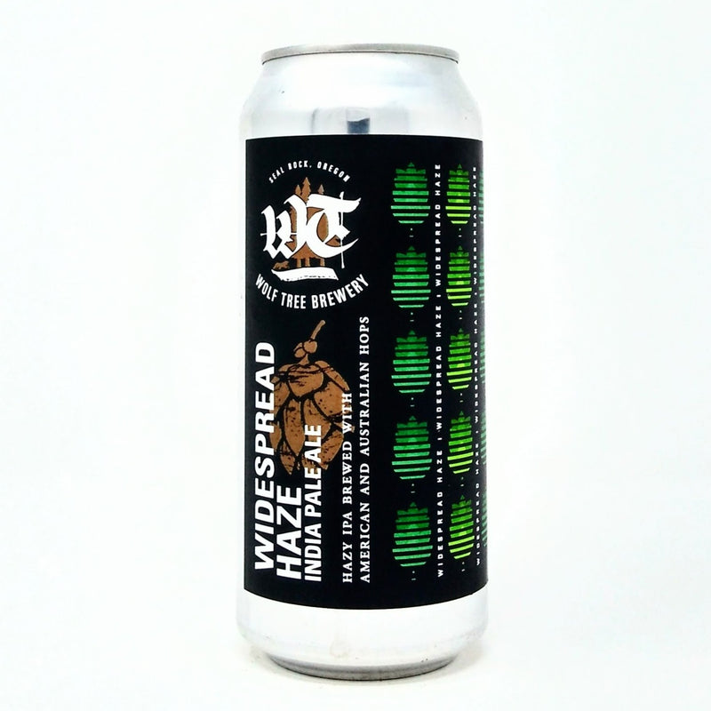 WOLF TREE BREWERY WIDESPREAD HAZE IPA 16oz can