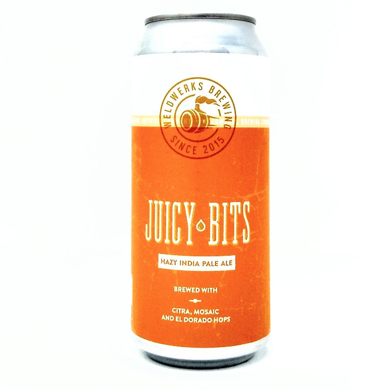 WELDWERKS BREWING JUICY BITS HAZY IPA 16oz can