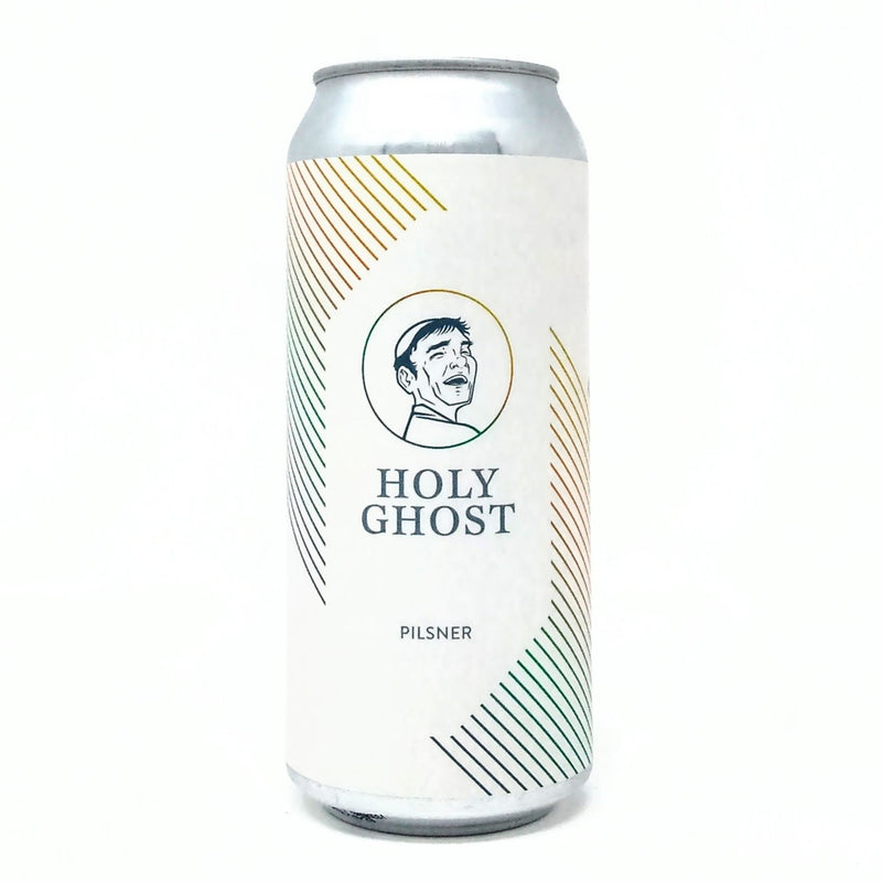 LAUGHING MONK BREWING HOLY GHOST PILSNER LAGER 16oz can