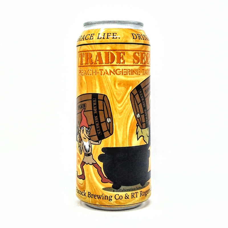 POCOCK BREWING PEACH TANGERINE TART SMOOTHIE ALE 16oz can