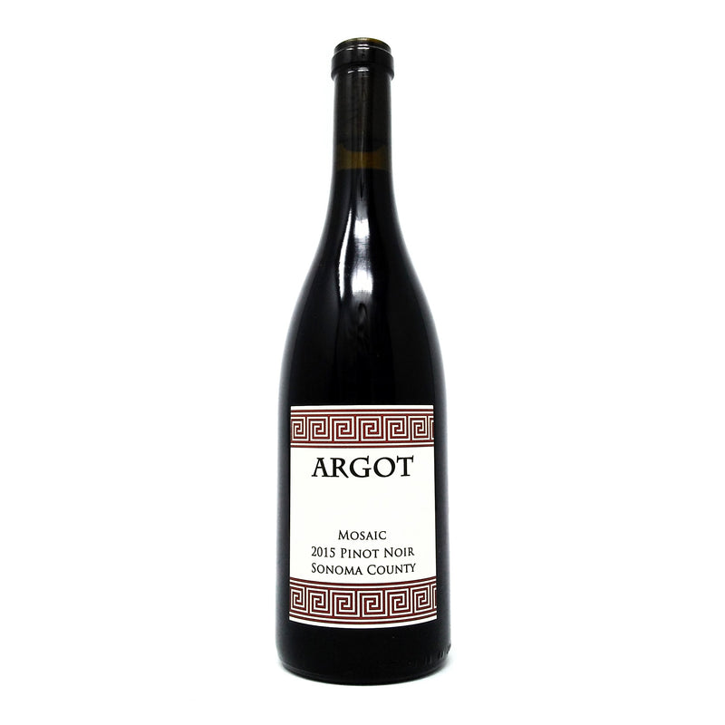 ARGOT VINEYARDS 2015 MOSAIC PINOT NOIR SONOMA COUNTY WINE