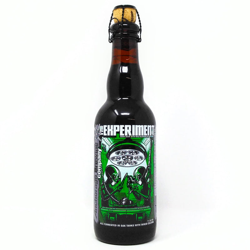 ANCHORAGE BREWING CO. THE EXPERIMENT BLUEBERRIES SOUR ALE 375ml