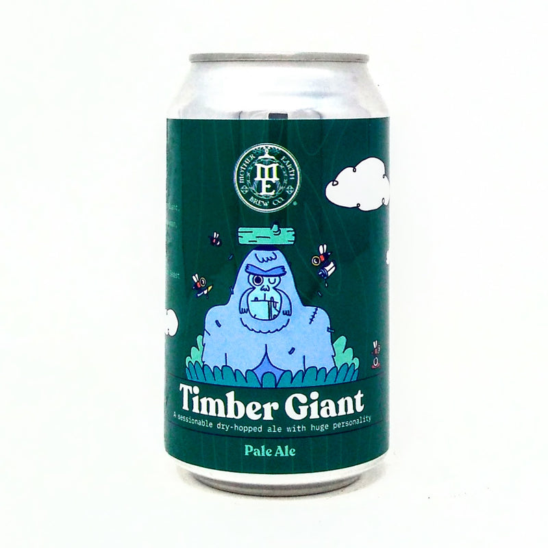 MOTHER EARTH BREW CO. TIMBER GIANT PALE ALE 12oz