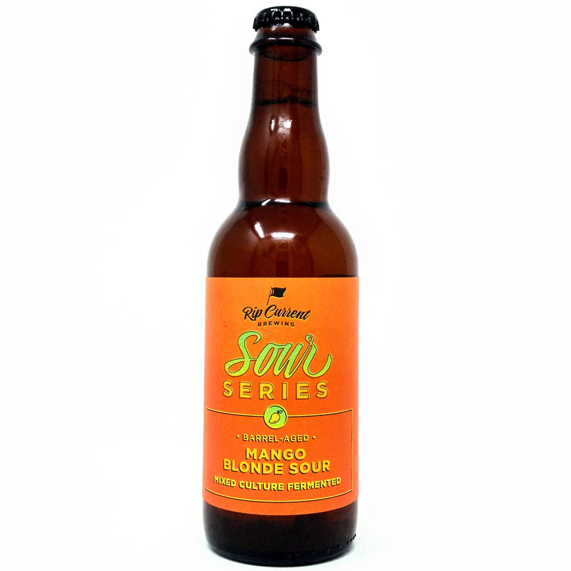 RIP CURRENT BREWING BA MANGO BLONDE SOUR ALE 375ml