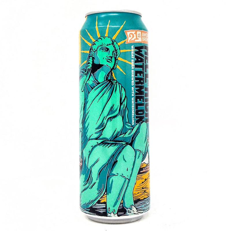 21st AMENDMENT BREWERY HELL OR HIGH WATERMELON 19.2oz can