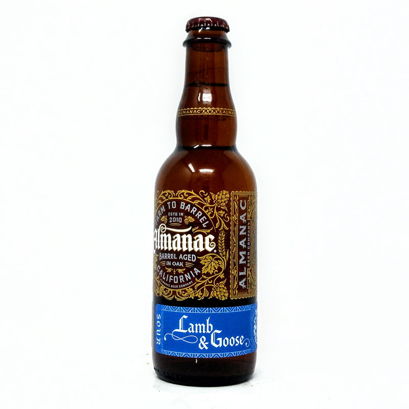 ALMANAC BEER CO. LAMB & GOOSE BA LAMBIC GUEUZE 375ml