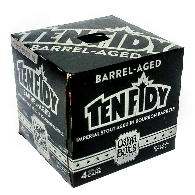OSKAR BLUES BREWERY TEN FIDY BA IMPERIAL STOUT 4PACK