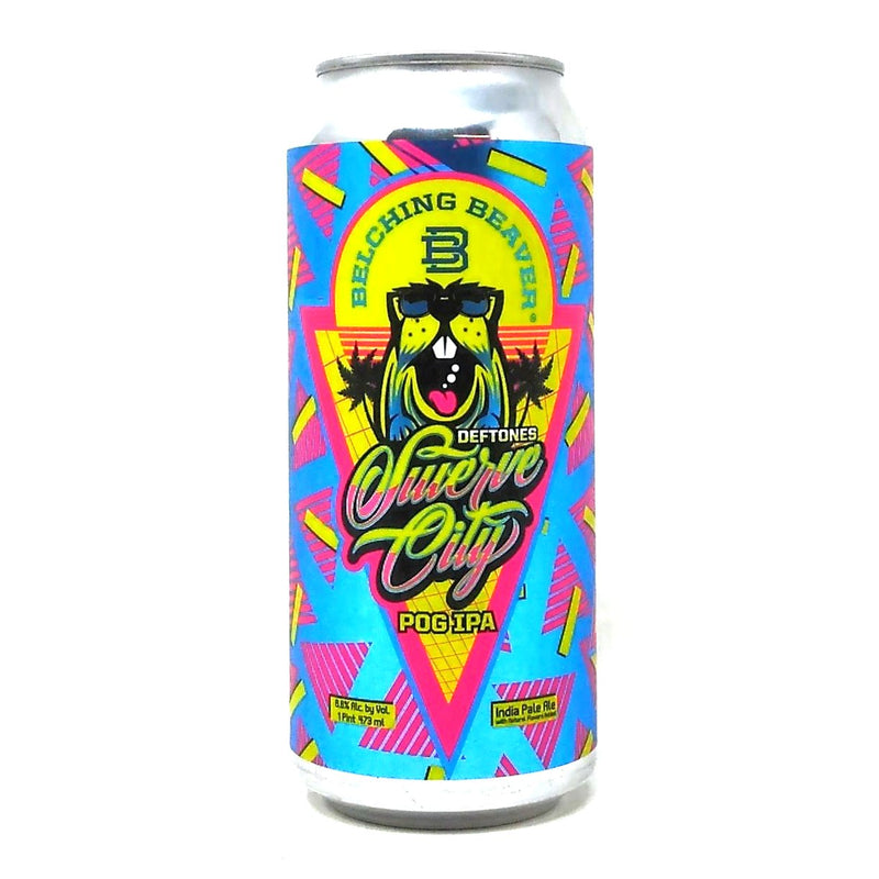 BELCHING BEAVER BREWERY DEFTONES SWERVE CITY POG IPA 16oz can