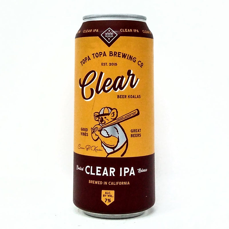 TOPA TOPA BREWING CO. 5th YEAR ANNIVERSARY CLEAR IPA 16oz can