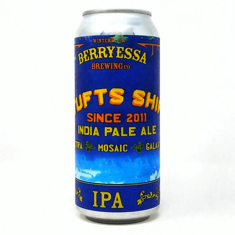 BERRYESSA BREWING CO. TUFTS SHIP IPA 16oz can