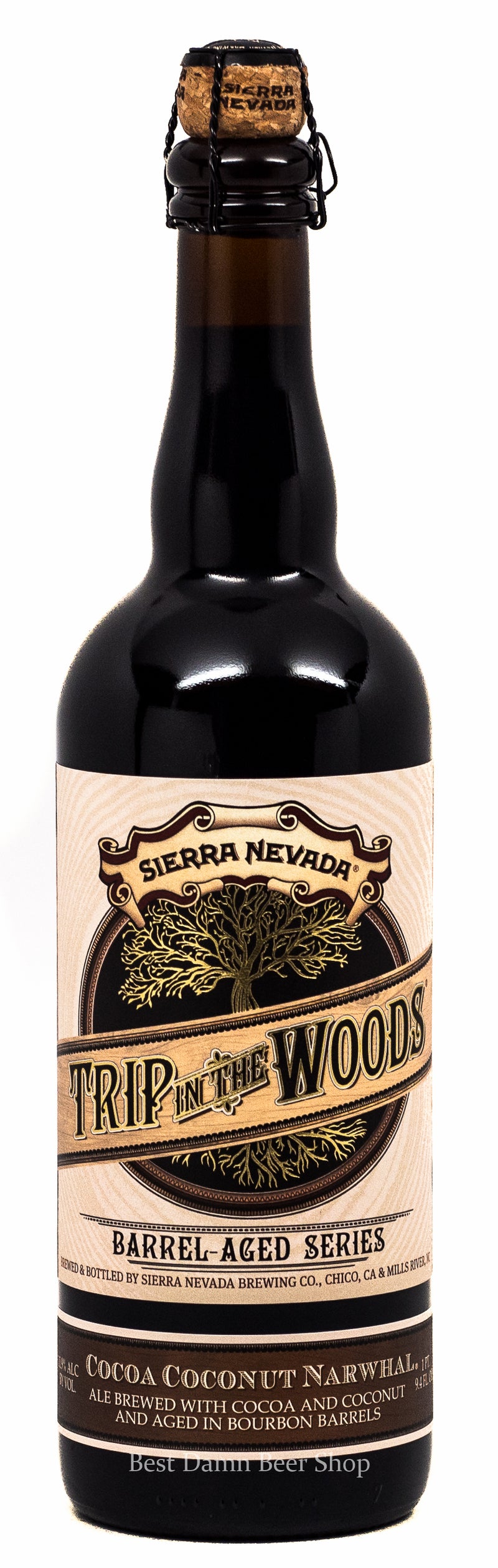 Sierra Nevada cocoa coconut barrel aged Narwhal 750ml