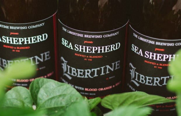 Libertine Sea Shepherd 40 yrs Blood orange and kelp 750ml