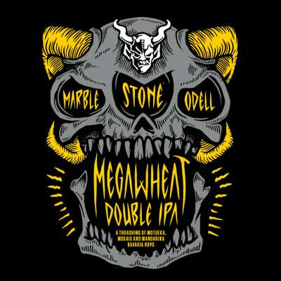 Stone Brewing MARBLE / ODELL / STONE MEGAWHEAT DOUBLE IPA 22oz