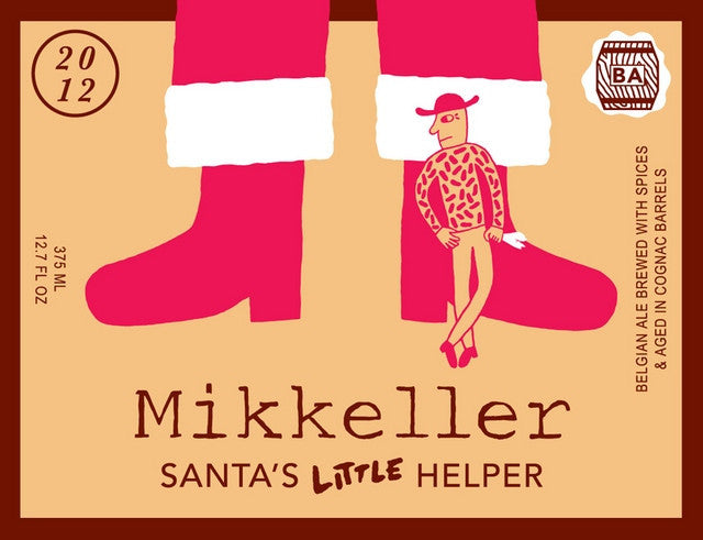 Mikkeller Santa's Little Helper Belgian Strong Ale Aged in Cognac Barrels