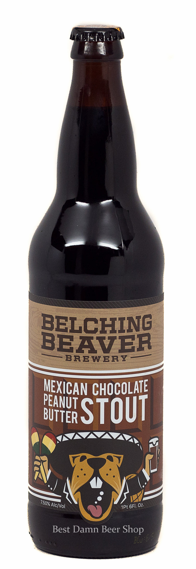 Belching Beaver Viva La Beaver Mexican Chocolate Milk Stout 22oz