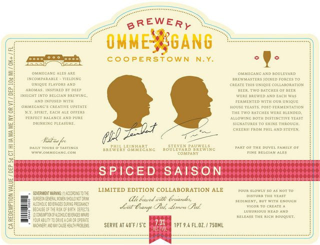 Ommegang Spiced Saison