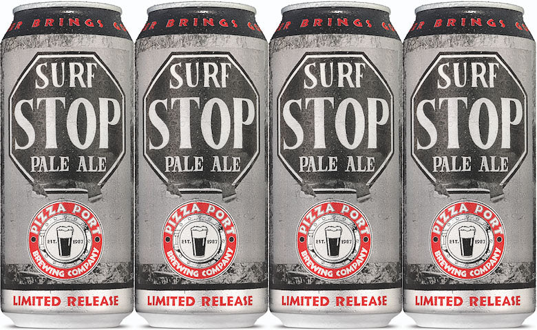 PIZZA PORT STOP SURF PALE ALE 16OZ CAN