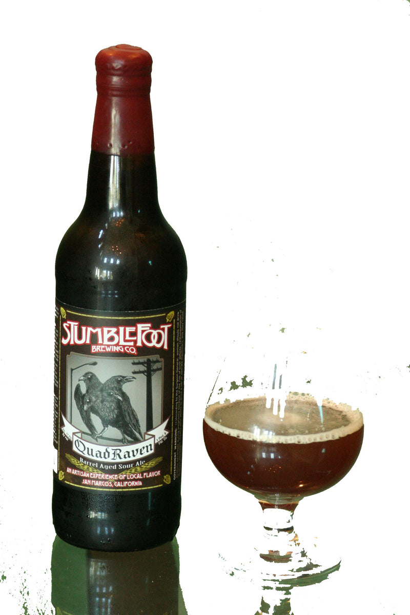 Stumblefoot Brewing Quad Raven Sour 22oz LIMIT 2