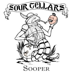 Sour Cellars Sooper golden w/peaches 750ml
