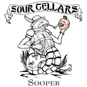 Sour Cellars Sooper golden w/peaches 750ml