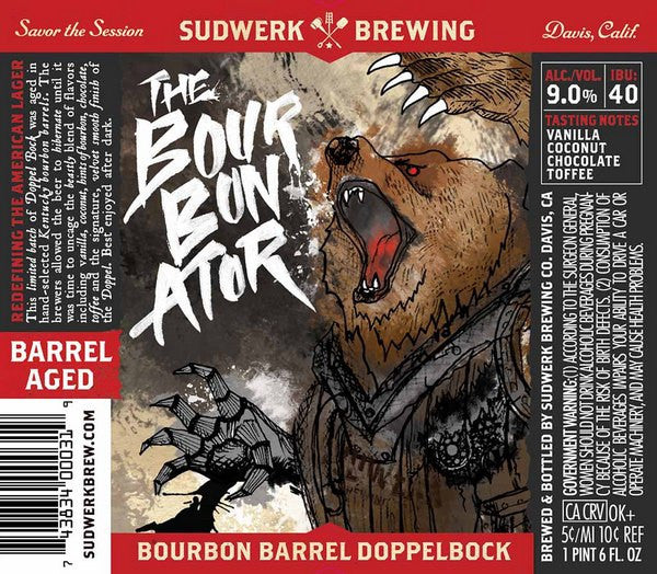 Sudwerk The Bourbonator Bourbon Barrel Doppelbock